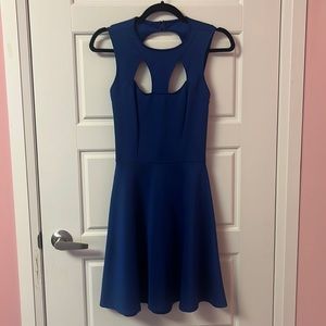 Guess Women's Cut-out Fit and Flare dress- size small